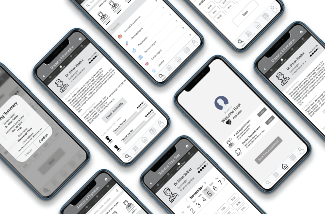 Healthcare access concept designed to help Canadian newcomers connect with doctors and healthcare providers more easily.